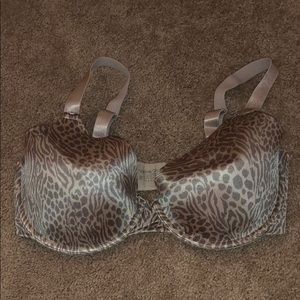 Nude Cheetah Print Bra